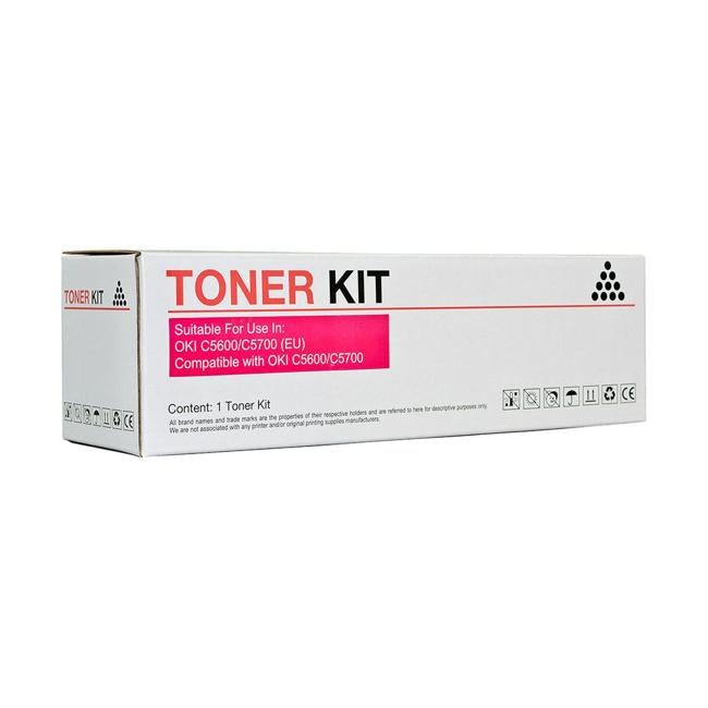 Icon Compatible OKI C5600/C5700 Magenta Toner Cartridge-Officecentre