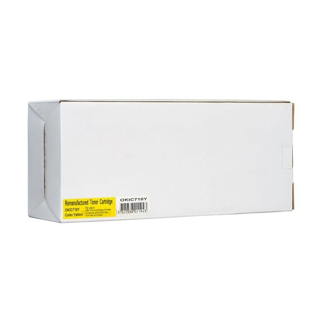 Icon Compatible OKI C710/711 Yellow Toner Cartridge (44318609)-Officecentre