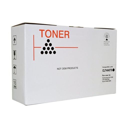 Icon Compatible Samsung CLTK407S Black Toner Cartridge-Officecentre