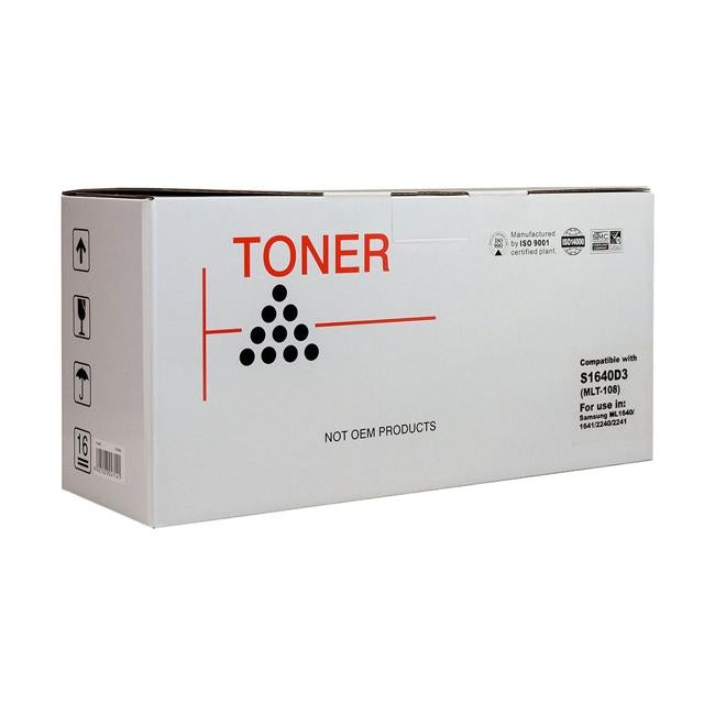 Icon Compatible Samsung MLT-D108S/ML1640 Black Toner Cartridge-Officecentre