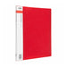 Icon Display Book A4 with Insert Spine 20 Pocket Red-Officecentre