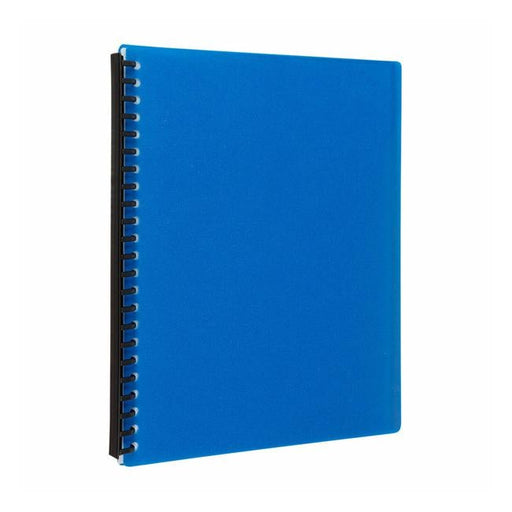 Icon Refillable Display Book 20 Pocket Blue-Officecentre