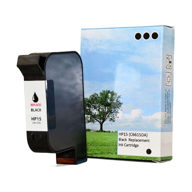 Icon Remanufactured HP 15 Black Ink Cartridge (C6615DA)-Officecentre