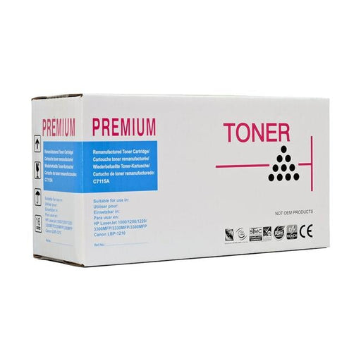 Icon Remanufactured HP C7115A Black Toner Cartridge-Officecentre