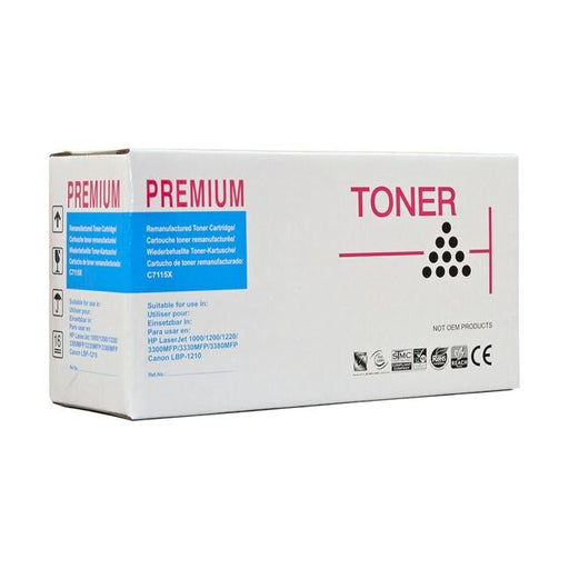 Icon Remanufactured HP C7115X/Canon EP25 Black Toner Cartridge-Officecentre