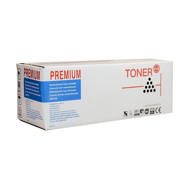 Icon Remanufactured HP Q2612A Black Toner Cartridge-Officecentre