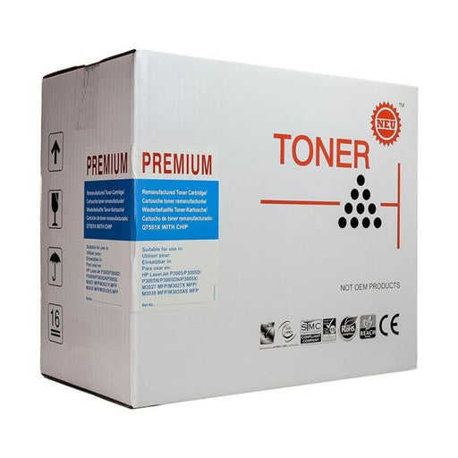 Icon Remanufactured HP Q7551X Black Toner Cartridge-Officecentre