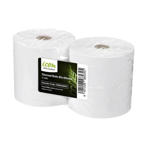 Icon Thermal Roll 80x80mm Pack 2-Officecentre