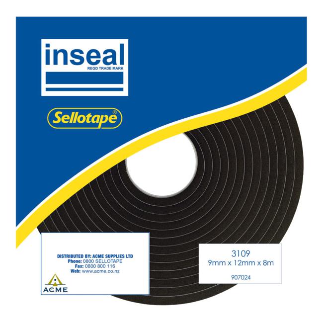 Inseal 3109 PKD 9mmT x12mmW x 8m-Officecentre