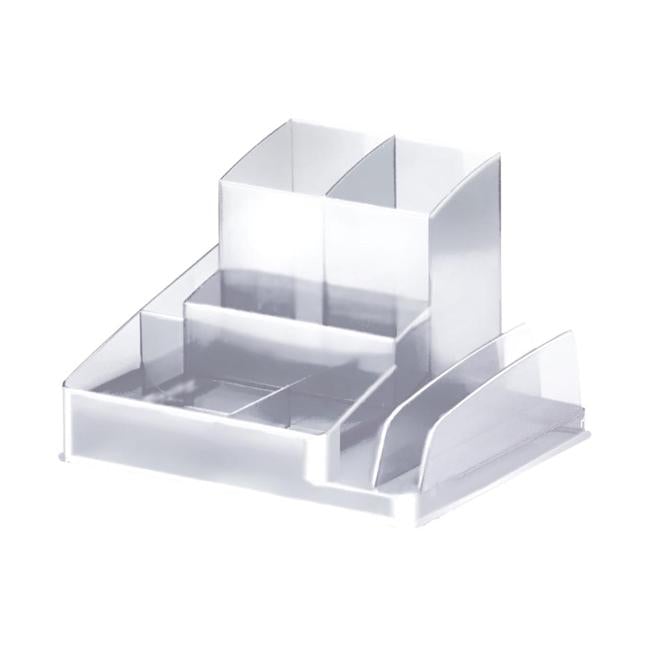Italplast Desk Organiser Clear-Officecentre