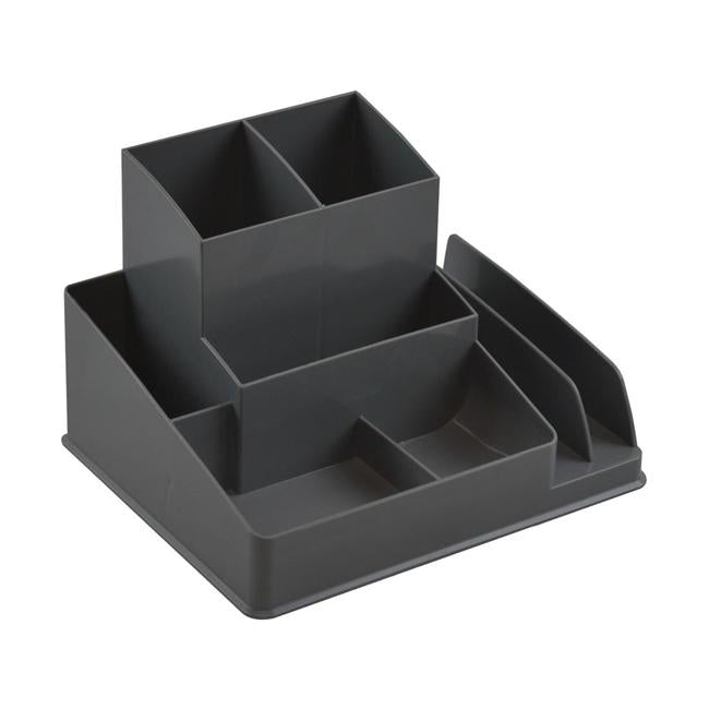 Italplast Desk Organiser Space Grey-Officecentre