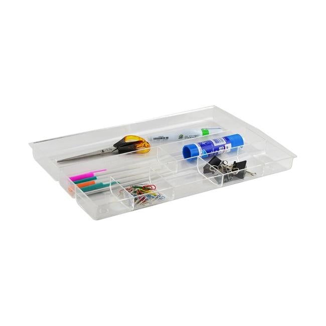 Italplast Drawer Tidy Clear-Officecentre