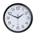 Italplast Wall Clock 30cm Black White-Officecentre