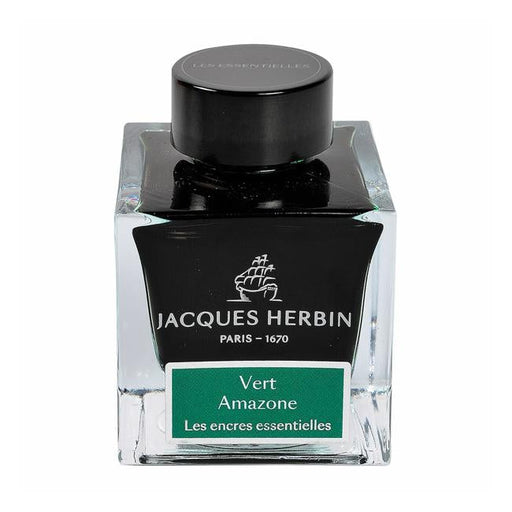 Jacques Herbin Essential Ink 50ml Vert Amazone-Officecentre