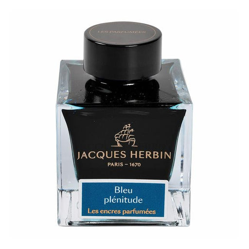Jacques Herbin Scented Ink 50ml Bleu Plenitude-Officecentre