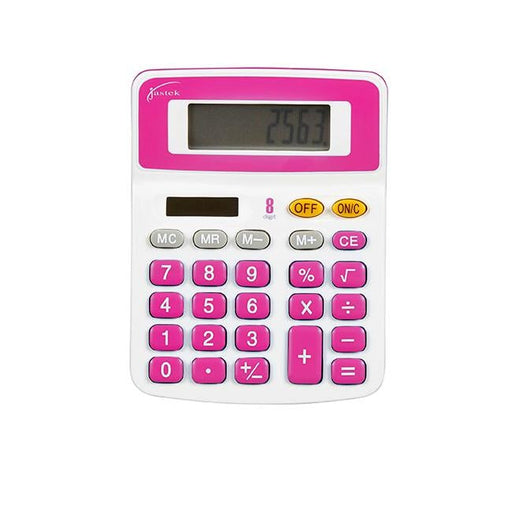 Jastek desktop calculator assorted colours-Officecentre