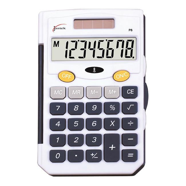Jastek pocket calculator blue-Officecentre