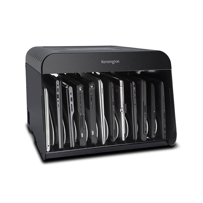 Kensington charge back with locking door charging rack-Officecentre