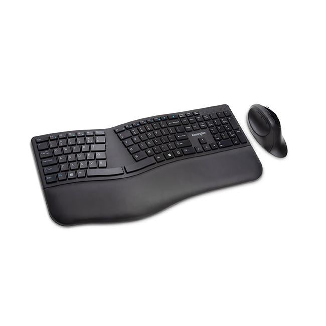 Kensington dual wireless ergo desktop set black-Officecentre