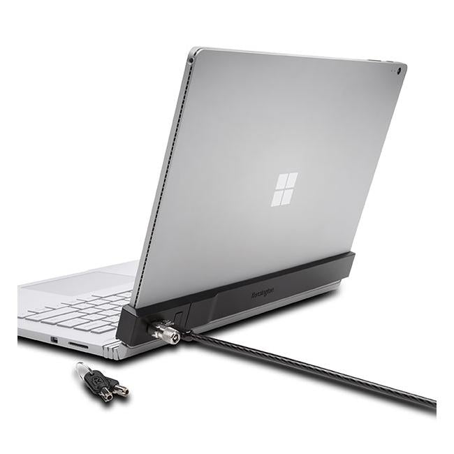 Kensington locking bracket for surface book 13.5" with microsaver 2.0 keyed lock-Officecentre