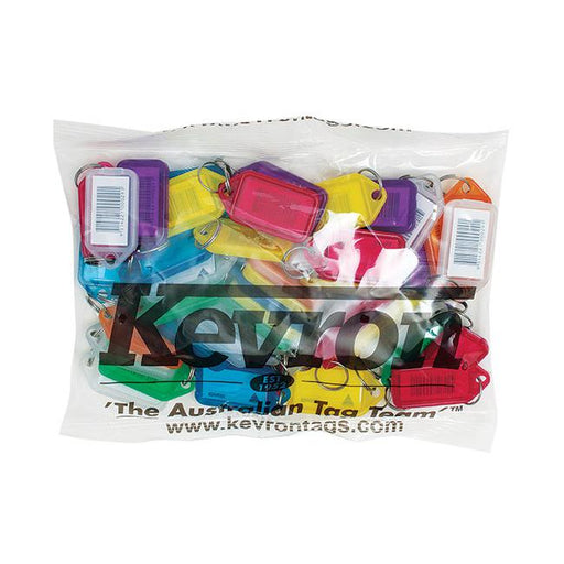 Kevron id5 keytags barcoded assorted bag 50-Officecentre