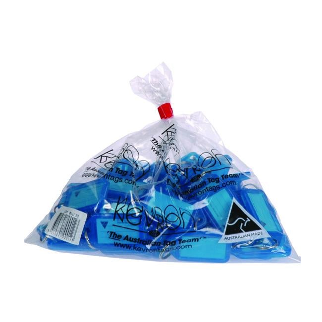Kevron id5 keytags blue bag 50-Officecentre
