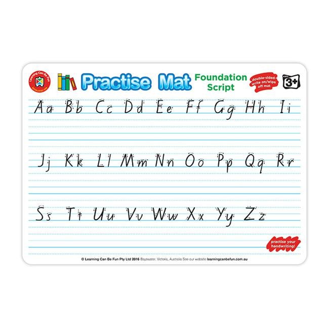 LCBF Practise Mats Handwriting-Officecentre
