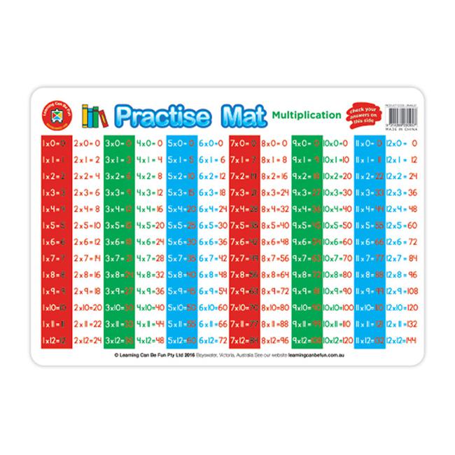 LCBF Practise Mats Multiplication-Officecentre