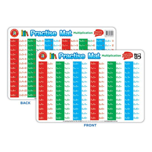LCBF Practise Mats Multiplication-Officecentre
