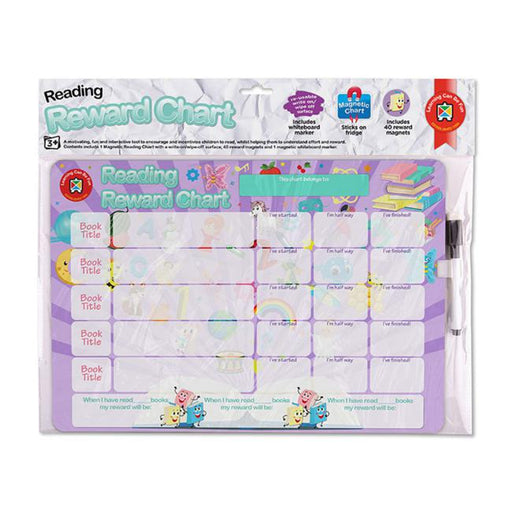 LCBF Reward Chart Magnetic Reading (Lilac)-Officecentre