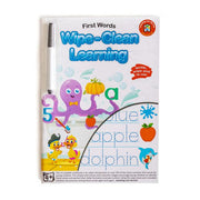 LCBF Wipe Clean Learning Book First Words W/Marker-Officecentre