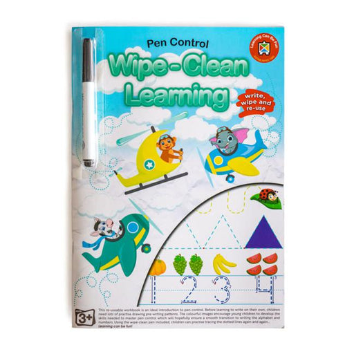 LCBF Wipe Clean Learning Book Pen Control W/Marker-Officecentre