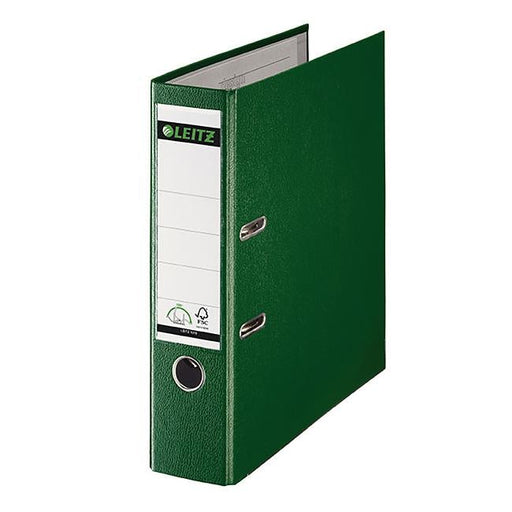 Leitz lever arch file a4 80mm green-Officecentre
