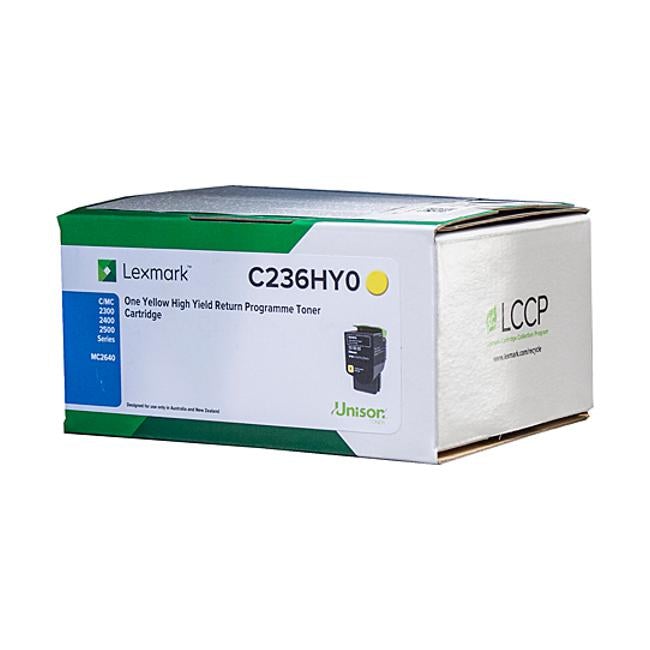 Lexm C2360Y0 Yellow Toner-Officecentre