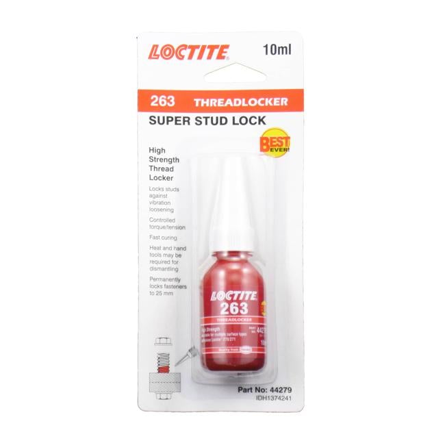 Loctite 263 Threadlocker Super Stud Lock 10ml-Officecentre