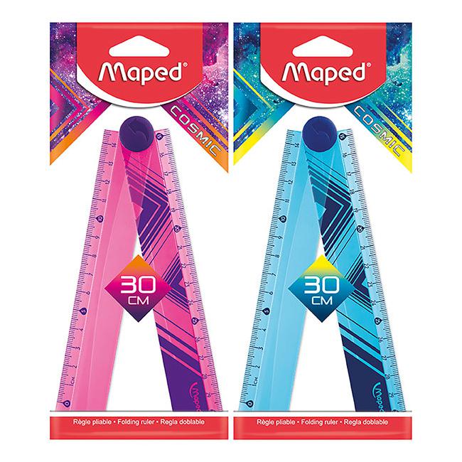 Maped cosmic ruler foldable 30cm-Officecentre