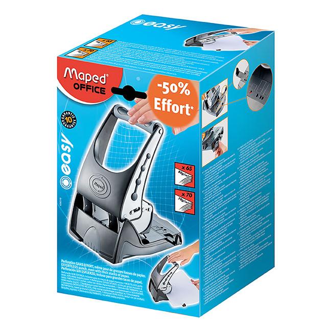 Maped easy punch hole punch 65/70 sheets-Officecentre