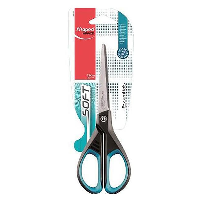 Maped essentials soft scissors 17cm-Officecentre