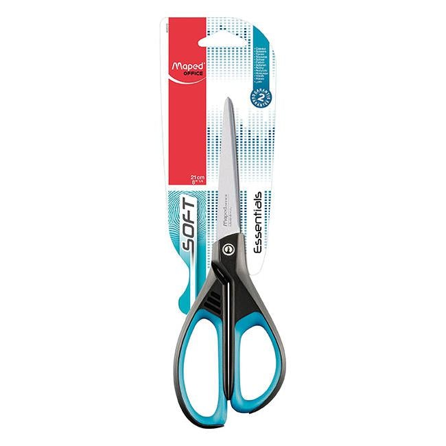 Maped essentials soft scissors 21cm-Officecentre
