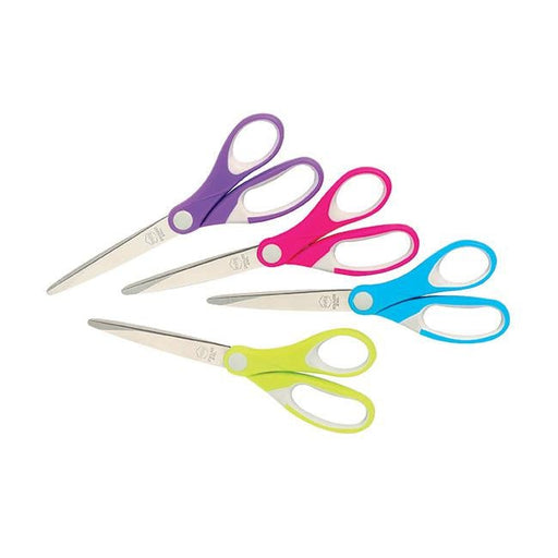 Marbig assorted comfort grip scissors 135mm-Officecentre
