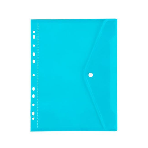 Marbig binder wallet a4 right side open marine-Officecentre