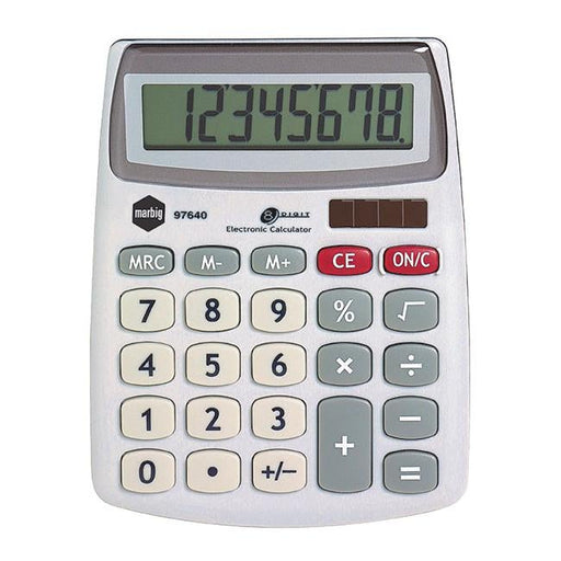 Marbig calculator compact desktop 8 digit-Officecentre