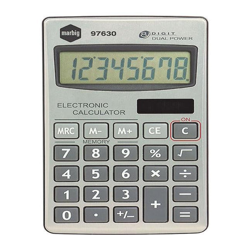 Marbig calculator handheld 8 digit-Officecentre