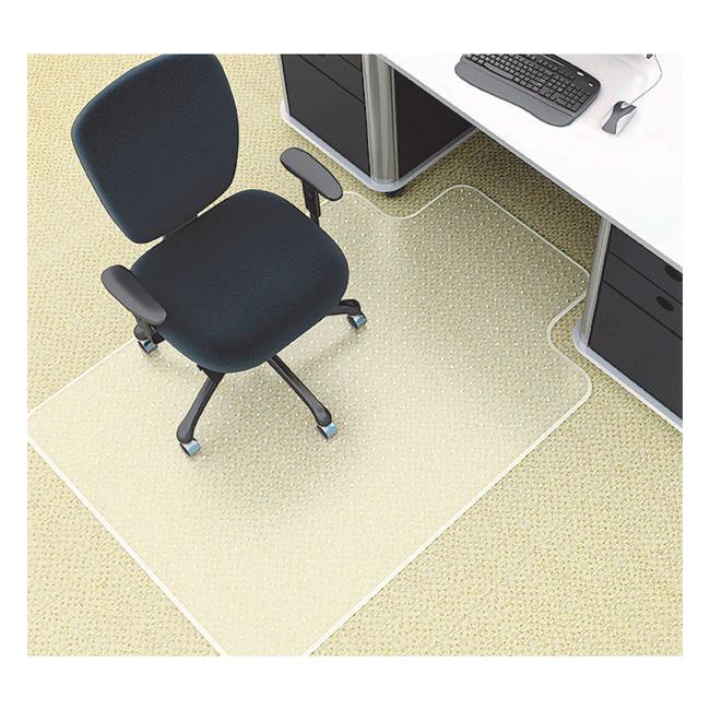 Marbig chairmat rollamat pvc med key 91x121cm-Officecentre