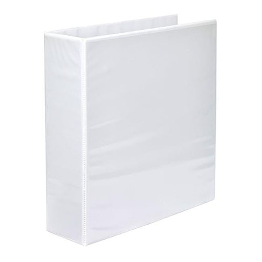 Marbig clearview insert binder a4 65mm 4d white-Officecentre