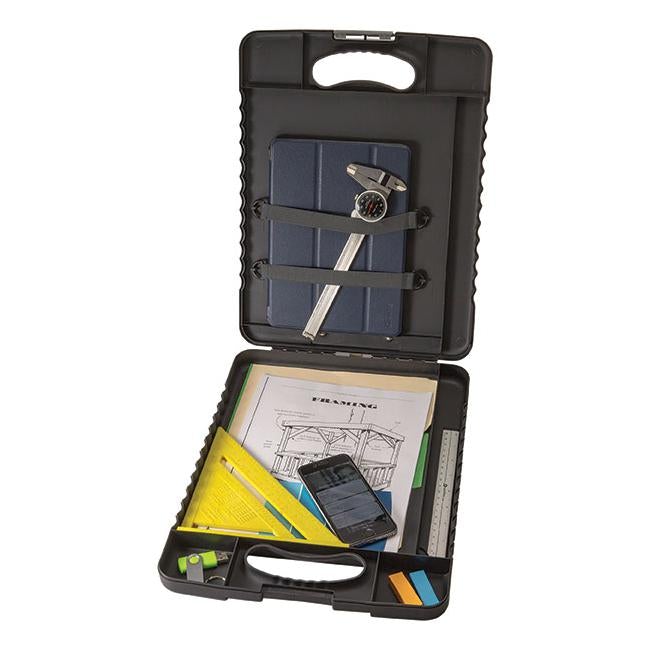Marbig clipboard charcoal-Officecentre