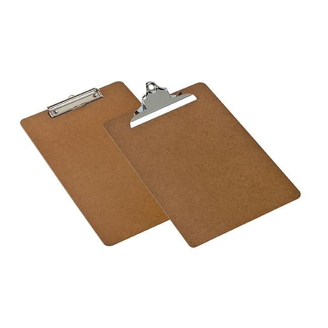 Marbig clipboard masonite foolscap large clip-Officecentre