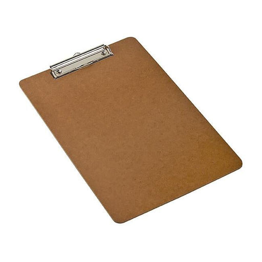 Marbig clipboard masonite small clip foolscap-Officecentre