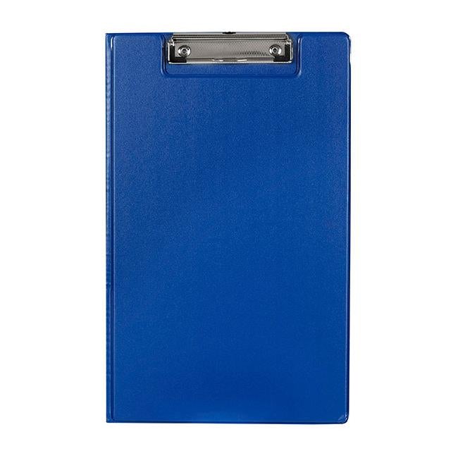 Marbig clipfolder pp foolscap blue-Officecentre