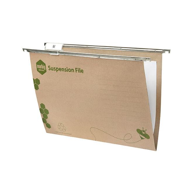 Marbig enviro suspension files complete kraft pk10-Officecentre